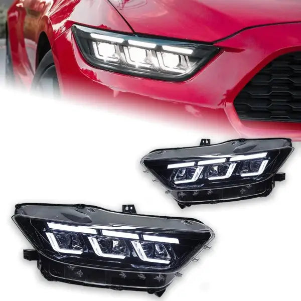 Car Styling Head lamp light for Ford Mustang Headlights