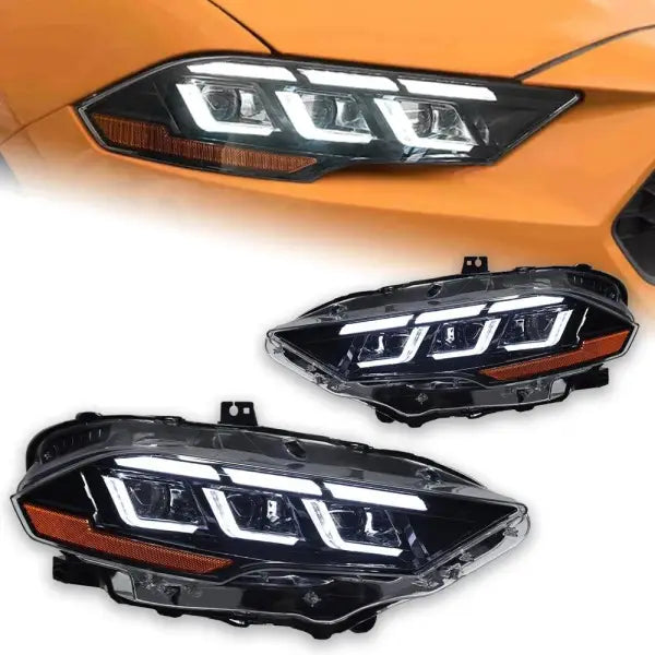 Car Styling Head lamp light for Ford Mustang Headlights