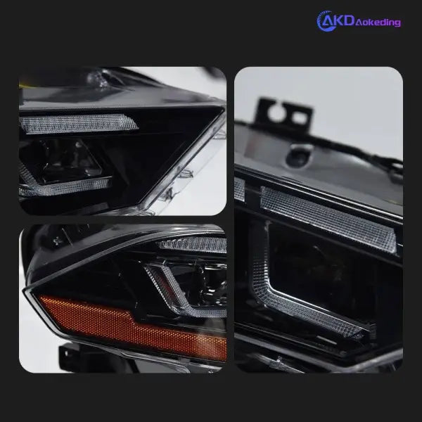 Car Styling Head lamp light for Ford Mustang Headlights