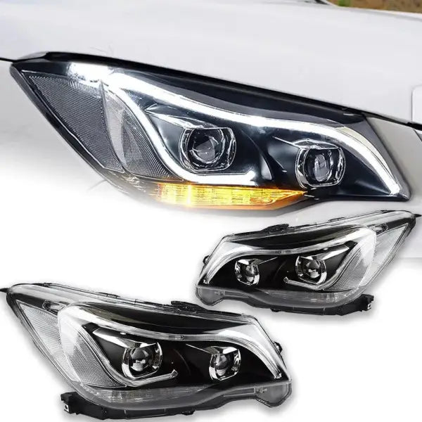 Car Styling Head lamp light for Forester Headlights