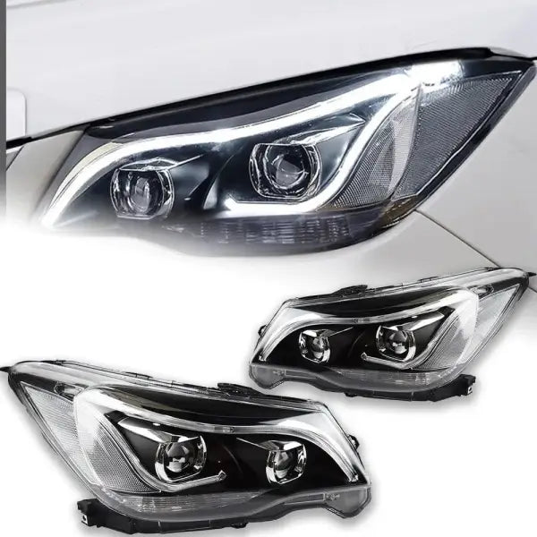 Car Styling Head lamp light for Forester Headlights