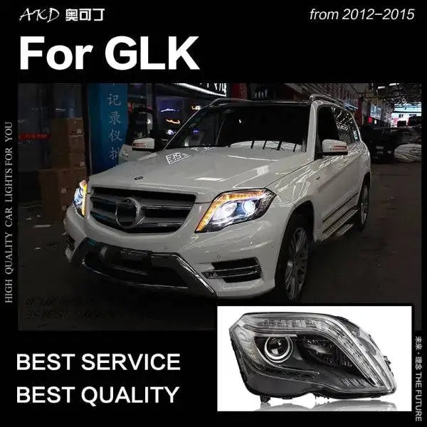 Car Styling Head lamp light for GLK260 Headlights 2012-2015