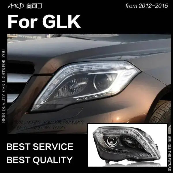 Car Styling Head lamp light for GLK260 Headlights 2012-2015