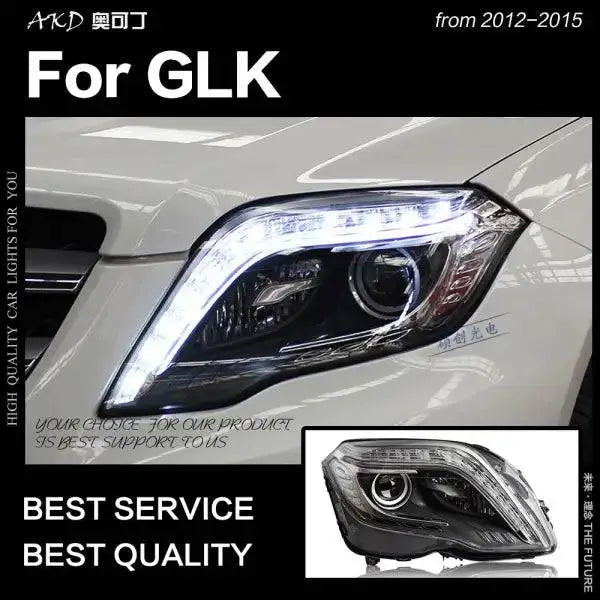 Car Styling Head lamp light for GLK260 Headlights 2012-2015