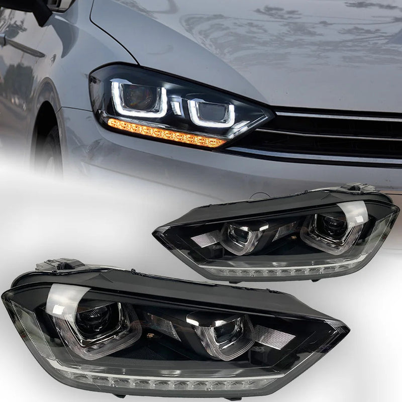 Car Styling Head Lamp for Golf 7 Sportsvan Headlight 2016-2018 Golf7 Tour LED Headlight Bi Xenon Projector Lens Auto Accessorie