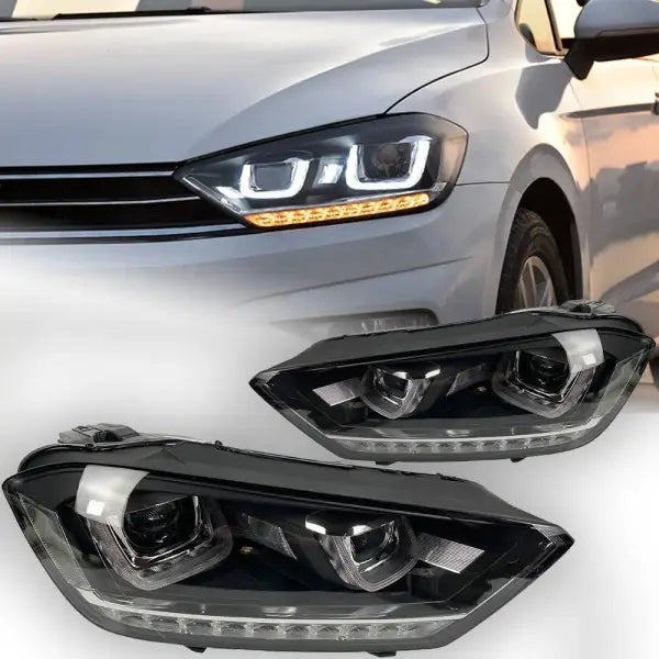 Car Styling Head lamp light for Golf 7 Sportsvan Headlight