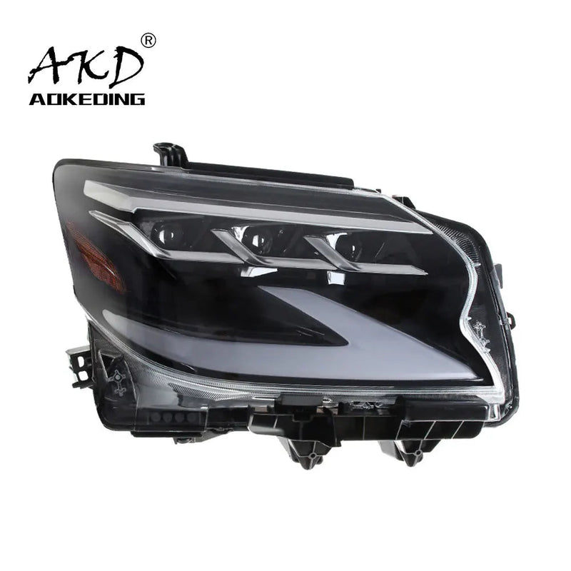 Car Styling Head Lamp for GX400 Headlights 2014-2020 GX460 LED Headlight LED DRL Projector Lens Low Beam