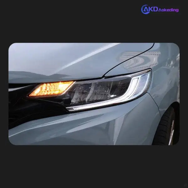 Car Styling Head lamp light for Honda Fit Headlights