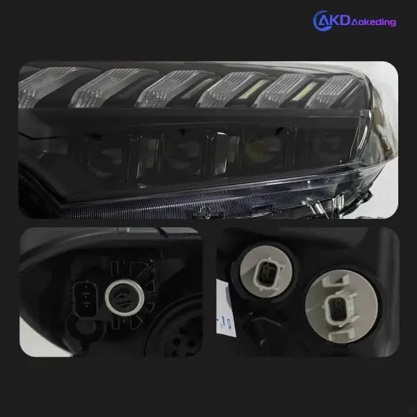 Car Styling Head lamp light for Honda Fit Headlights