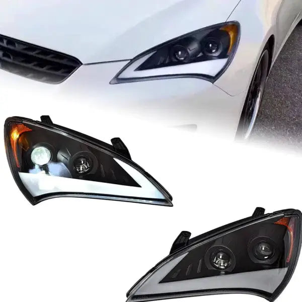 Car Styling Head lamp light for Hyundai Genesis Coupe