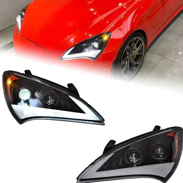 Car Styling Head lamp light for Hyundai Genesis Coupe