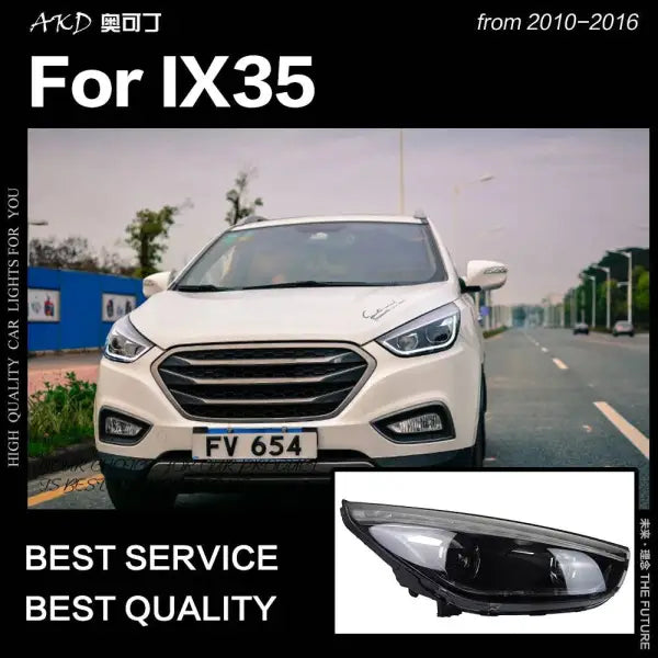 Car Styling Head lamp light for Hyundai IX35 Headlights