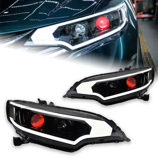 Car Styling Head lamp light for Jazz Fit LED Headlight