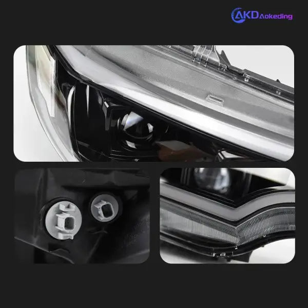 Car Styling Head lamp light for Jazz Fit LED Headlight