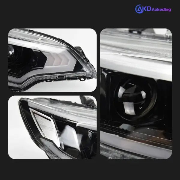 Car Styling Head lamp light for Jazz Fit LED Headlight