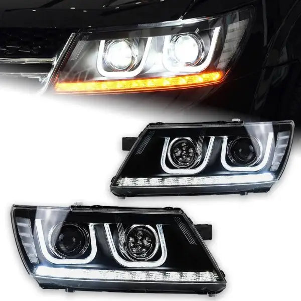 Car Styling Head lamp light for JCUV Headlights 2008-2019