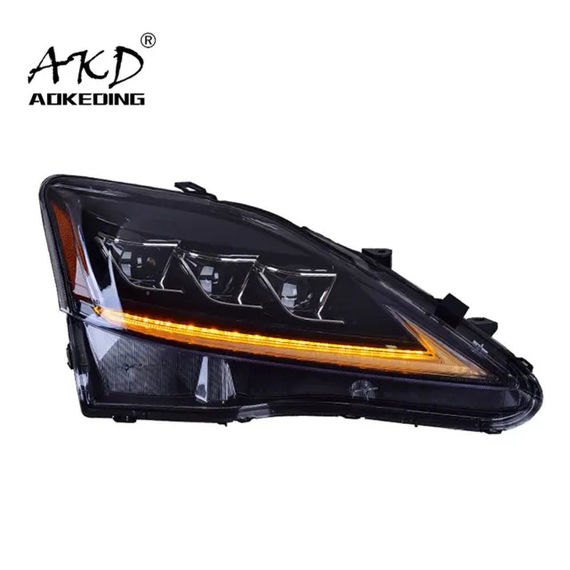 Car Styling Head Lamp for Lexus IS250 Headlights 2006-2012 IS300 LED Headlight DRL Signal Lamp Hid Bi Xenon