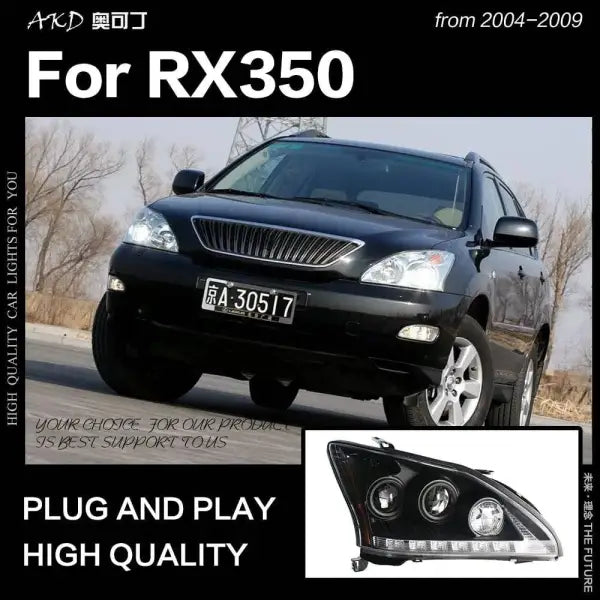 Car Styling Head lamp light for Lexus RX350 Headlights