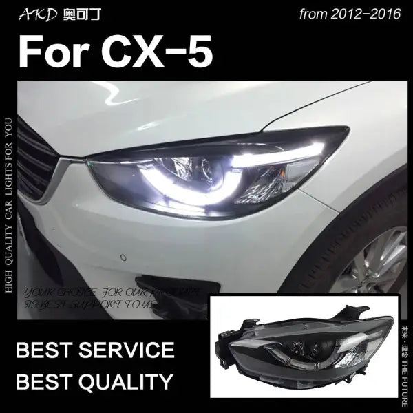 Car Styling Head lamp light for Mazda CX-5 Headlights