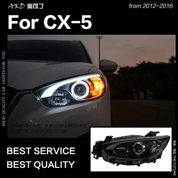 Car Styling Head lamp light for Mazda CX-5 LED Headlight