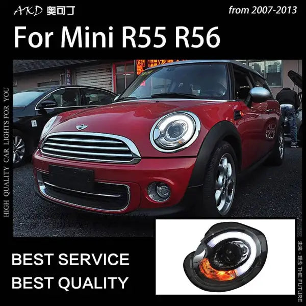 Car Styling Head lamp light for MINI R55 R56 Headlights