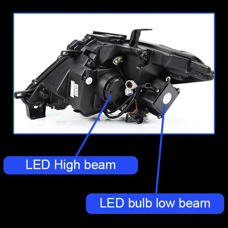 Car Styling Head Lamp for Nissan Patrol Headlights 2013-2016 Tourle LED Headlight LED DRL Hid Bi Xenon