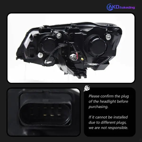 Car Styling Head lamp light for Sharan Headlights 2012-2020