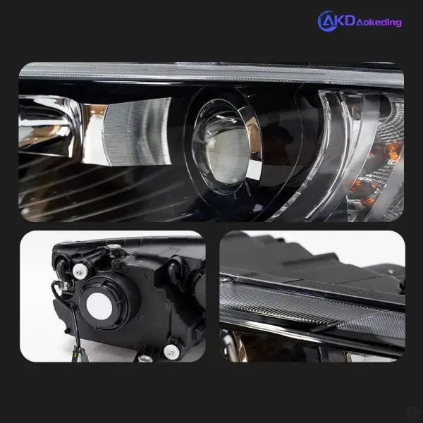 Car Styling Head lamp light for Skoda Octavia Headlights