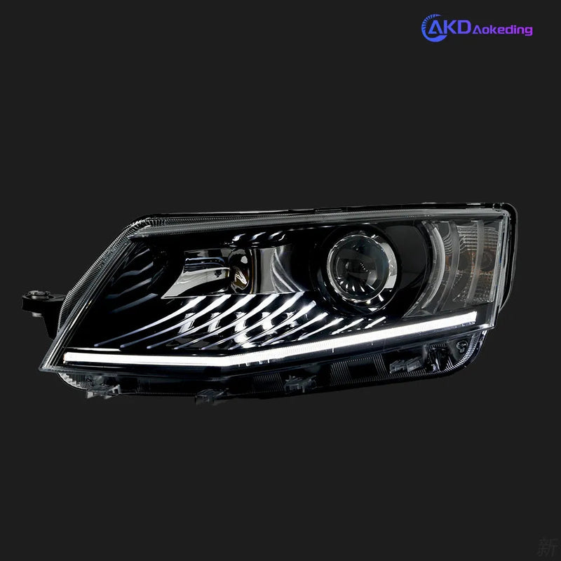 Car Styling Head Lamp for Skoda Octavia Headlights 2015-2017 Octavia A6 LED Headlight DRL Hid Bi Xenon