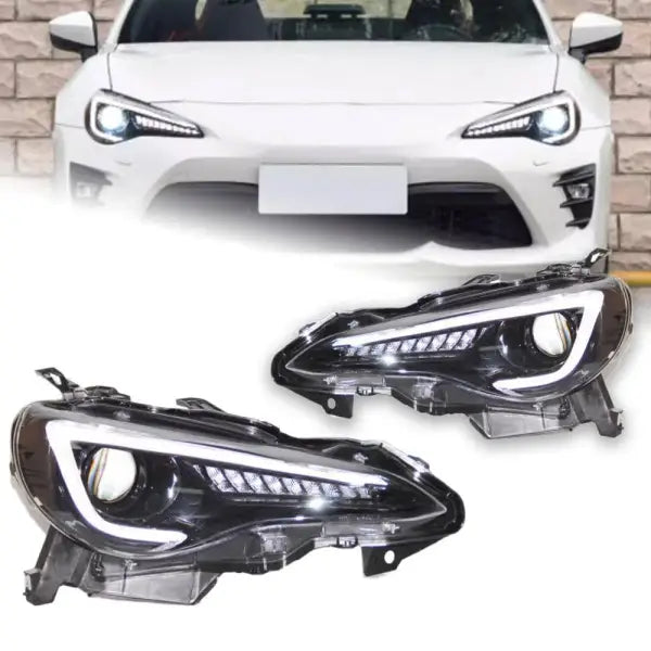 Car Styling Head lamp light for Subaru BRZ Headlights