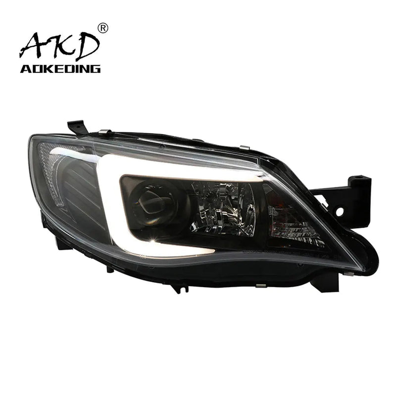 Car Styling Head Lamp for Subaru WRX Headlight 2005-2012 Impreza LED Headlight DRL Bi Xenon Projector Lens