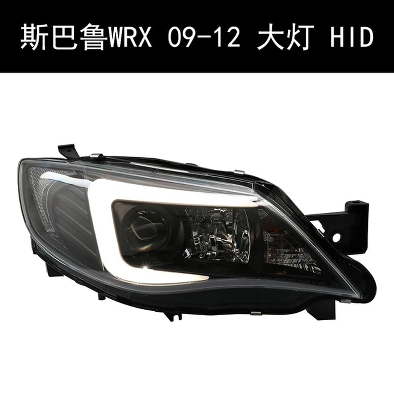 Car Styling Head Lamp for Subaru WRX Headlight 2005-2012 Impreza LED Headlight DRL Bi Xenon Projector Lens