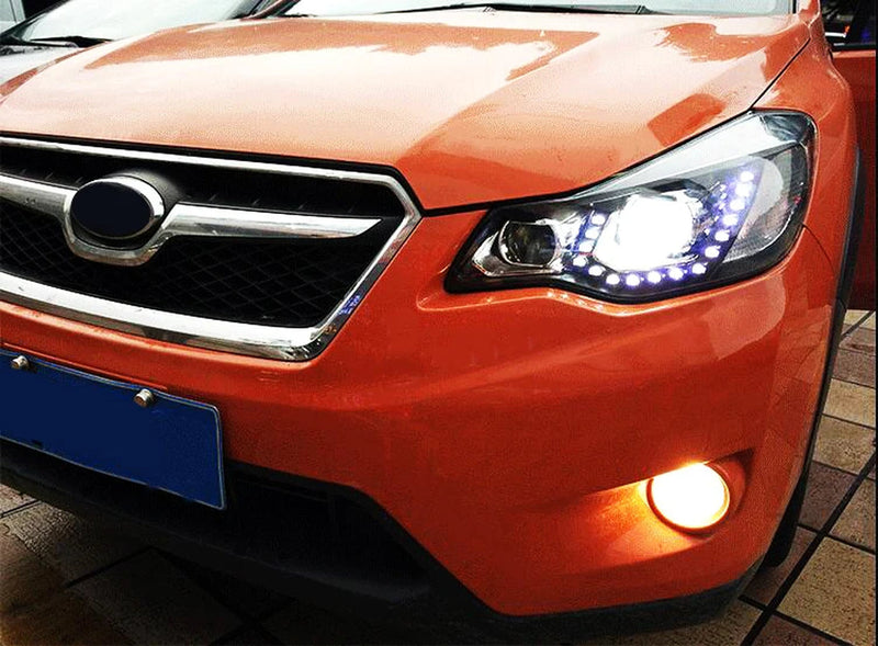 Car Styling Head Lamp for Subaru XV Headlights 2011-2019 XV LED Headlight DRL Hid Bi Xenon Projector Lens