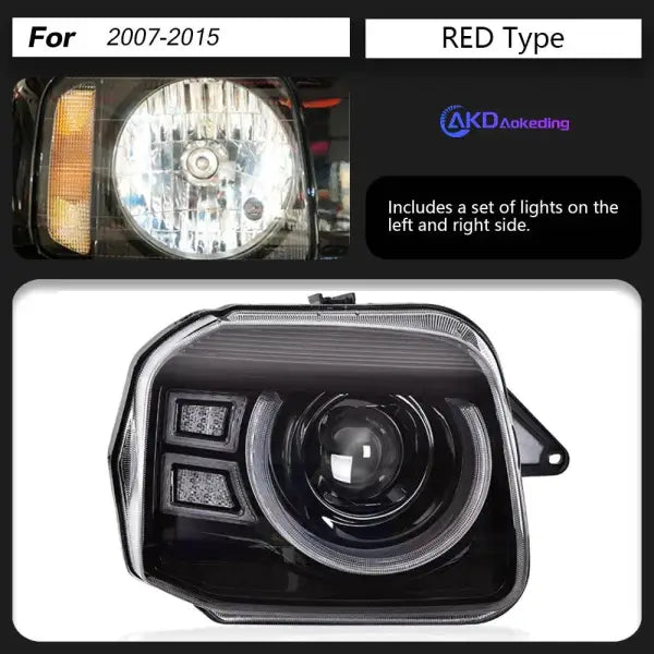 Car Styling Head lamp light for Suzuki Jimny Headlights