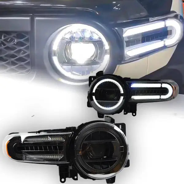 Car Styling Head lamp light for Toyota FJ Cruiser