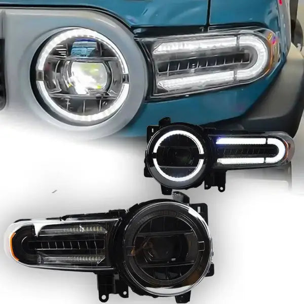 Car Styling Head lamp light for Toyota FJ Cruiser