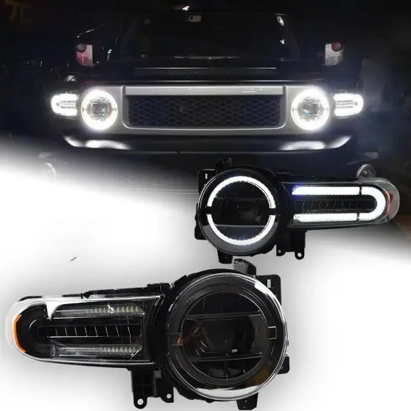 Car Styling Head lamp light for Toyota FJ Cruiser