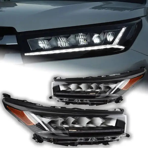 Car Styling Head lamp light for Toyota Highlander