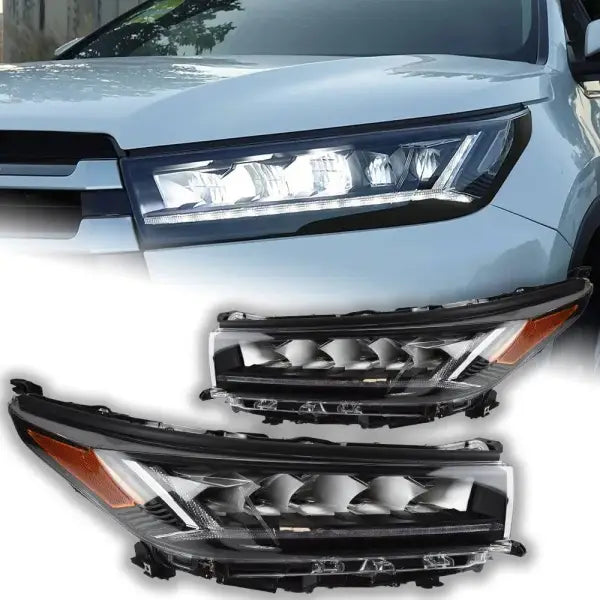 Car Styling Head lamp light for Toyota Highlander