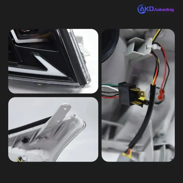 Car Styling Head lamp light for Toyota Prado LED Headlight