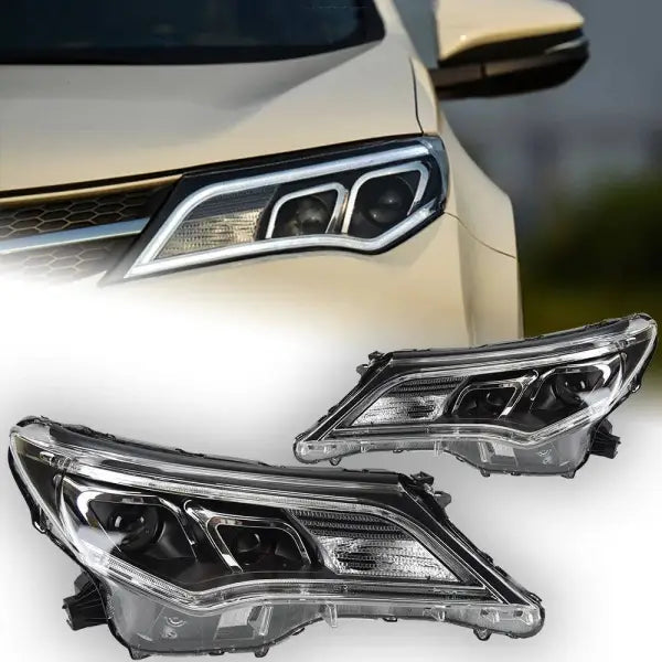 Car Styling Head lamp light for Toyota RAV4 Headlights