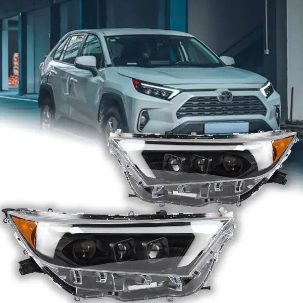 Car Styling Head lamp light for Toyota RAV4 Headlights