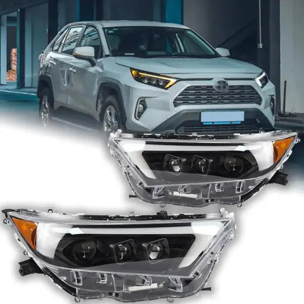 Car Styling Head lamp light for Toyota RAV4 Headlights