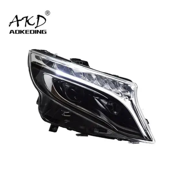 Car Styling Head lamp light for Vito Headlights 2014-2021