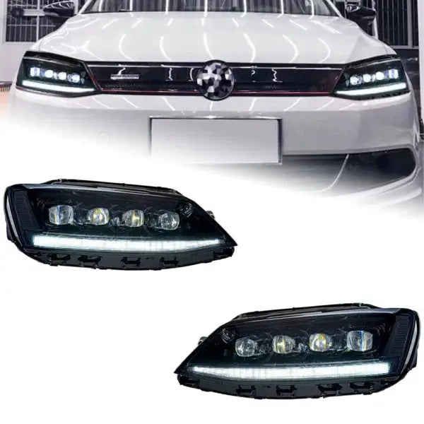 Car Styling Head lamp light for VW Jetta Mk6 LED Headlight