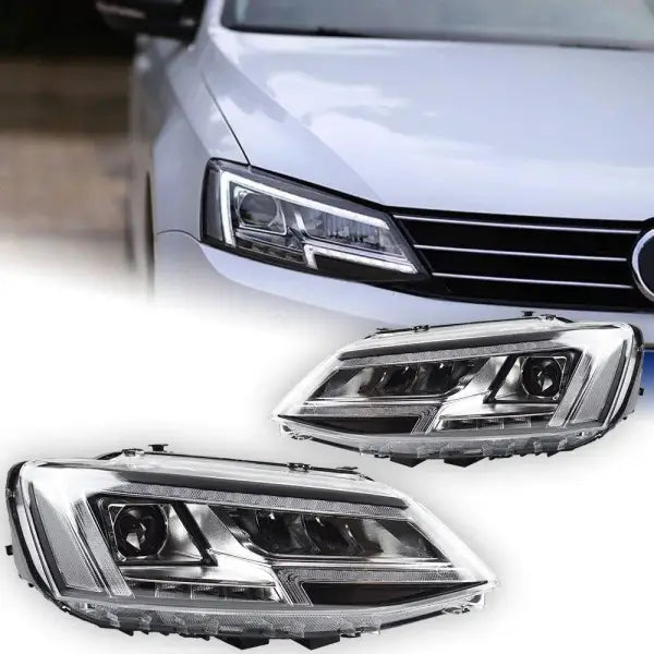 Car Styling Head lamp light for VW Jetta Mk6 LED Headlight