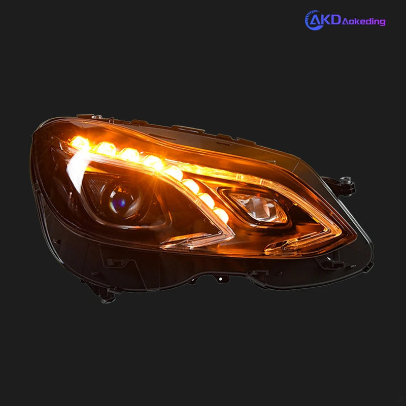 Car Styling Head Lamp for W211 Headlights 2009-2016 W212 E200 E300 E260 LED Headlight LED DRL Hid Bi Xenon