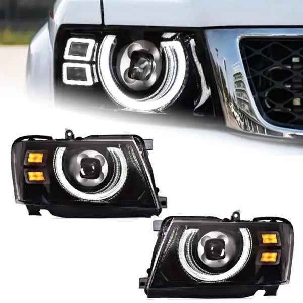 Car Styling Head Lamp for Nissan Patrol Y61 LED Headlight 2005-2022 Headlights Y61 DRL Turn Signal High Auto Accessories