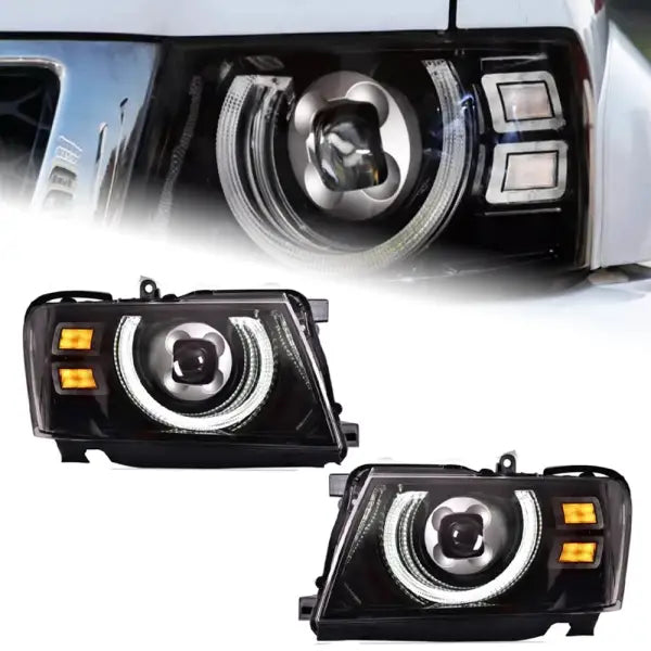 Car Styling Head Lamp for Nissan Patrol Y61 LED Headlight 2005-2022 Headlights Y61 DRL Turn Signal High