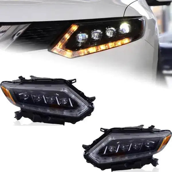 Car Styling Head Lamp for Nissan X-Trail Headlights 2014